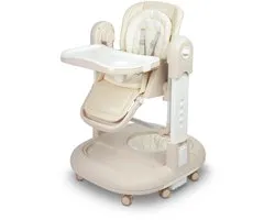 CARETERO Sitron 3-en-1 kinderstoel beige - Chaise haute