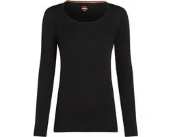 Icebreaker Merino 260 Tech LS Scoop Thermoshirt Dames Black L