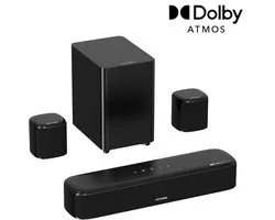 Système Home Cinéma ULTIMEA Aura A50 Pro : barre de son Dolby Atmos 5.1 canaux avec caisson de basses et 2 enceintes surround