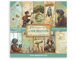 Stamperia - A New Beginning 12x12 Inch Paper Pack (Double Face) (SBBL184)