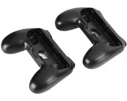 No bumps and scratches - Games Controller Shell - Games Grips - Nintendo Switch Joy-Con Joypad Shell - Zwart - 2 Packs