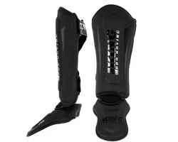 King Pro Boxing Revo Series 4 - Scheenbeschermers kickboksen - M - Zwart