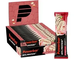 Powerbar 40% Protein+ Crisp Bar 40g (12 pièces) Strawberry Choco White