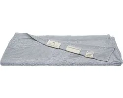 Bold Bamboo babydeken Freja - 100% Organisch Bamboe - Knit - Lichtgrijs