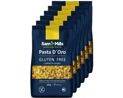Sam Mills | Pasta d'Oro | Macaroni Pipette | 6 stuks | 6 x 500 gram