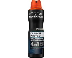 L’Oréal Paris Men Expert Deodorant Carbon Protect 5in1 Hommes Déodorant spray 150 ml 1 pièce(s)