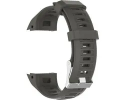 Siliconen bandje - geschikt voor Garmin Instinct (Solar) / Instinct 2 - grijs