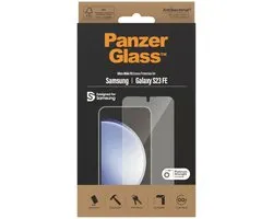 PanzerGlass Screenprotector geschikt voor Samsung Galaxy S23 FE Glazen | PanzerGlass Ultra-Wide Fit Screenprotector - Case Friendly