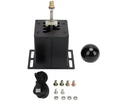 Vlemico - 6 R PC USB Simulator Shifter - Realistische Gaming Shifter - Zwart - Schakelen als een Pro - Compatibel met G29 G27 G25 G920 T300RS GT