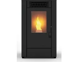 Poêle à pellets Kalor Kim 8kW - Zwart
