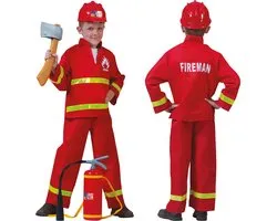 Verkleedpak brandweerman Firefighter Sam 164