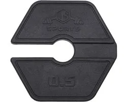 Add On Flex Micro Plates 2×0.5 kg – Extra Dunne Fractional Halterschijven & Dumbbell Plates