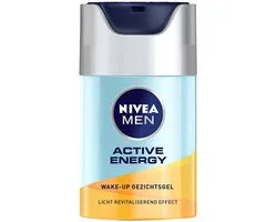 3x Gel Visage Réveil Énergie Active Nivea Men 50 ml