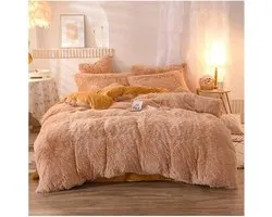 Bed Blanket Winter Set Of Four Plush Duvets, Soft Warm Wool Bedding, Fluffy Warm Winter Duvet Cover Faux Plush Blanket for Sofa (Color : O, Size : 200*230cm)