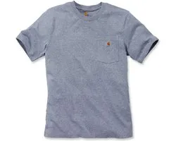 Carhartt K87 Pocket T-shirt - Heren Korte mouw - Heather Gray