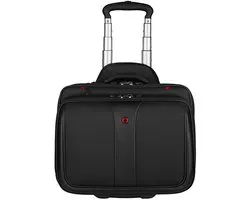 WENGER Valise pour ordinateur portable Patriot Pilotcase With Laptop Bag Black Noir