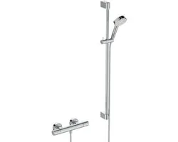 Ideal Standard Ceratherm T25 - Doucheset met thermostaat, 2 jets, chroom A8515AA