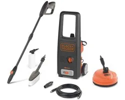 BLACK+DECKER Hogedrukreiniger BXPW1400PE - 8 Accessoires - 1400W - 110 Bar - 390 l/u