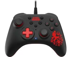 HORI - HORIPAD Turbo Wired Controller voor Nintendo Switch - Mario - Officieel gelicentieerd door Nintendo
