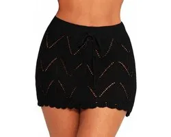 Zomerse Boho Mini Crochet Rok voor Dames - Korte Strandrok en Bikini Cover-Up in Hawaii Stijl