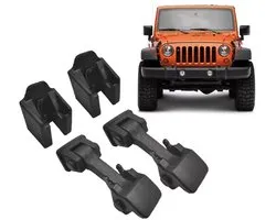 medj- Beugel Vergrendelingen beugel Motorkap sluiting Hendel motorkap geschikt voor Jeep Wrangler JK 2007-2018