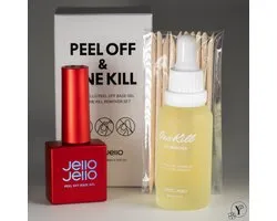 JELLO JELLO One Kill Remover + Peel Off Base Set Nouveau