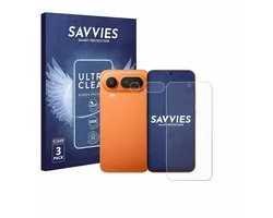 Savvies - Screenprotector voor Honor Magic 8 Pro Lite (Voor+Camera) - Folie Beschermfolie transparant 6 Stuks