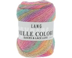 Lang Yarns Mille Colori Socks & Lace Luxe - 53 candy - Wol Garen