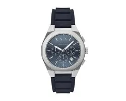 Montre Armani Exchange Rafael AX4185 - Siliconen - Blauw - Ø 42 mm