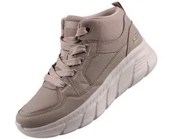 Skechers Bobs B Flex Hi – Mountain Hi dames mid-top sneaker grijs 117395-TPE