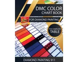 DMC Color Chart Book for Diamond Painting