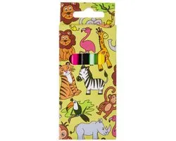 Duckiez Kleurpotloodjes Wilde Dieren 6st. - 1 stuk