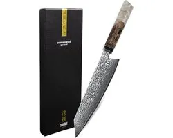 Shinrai Japan - Japans Koksmes 23 cm - Koksmes - Mes - Special Diamond Edition - Met Luxe Geschenkdoos