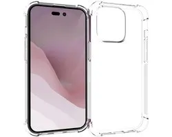 imoshion Hoesje - Geschikt voor Apple iPhone 14 Pro - Shockproof Case - Transparant