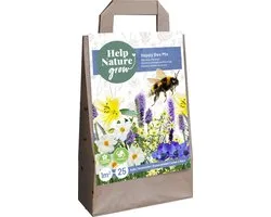 Jub Holland Happy Bee Mix - 25 Bulbes de fleurs / tubercules mélangés - Attire les abeilles - Garden Select