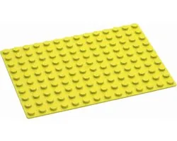 Hubelino 420282 accessoire de jouets de construction Plaque de base Jaune