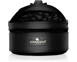 Sleepypod Mini Zwart draagbare huisdierenmand, Veilig, Comfortabel & Stijlvol