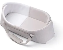 Doomoo Nest'n Go - Le nid de bébé idéal pour la maison et Bébé en route - Coton biologique - Sable