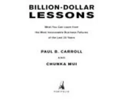 Billion Dollar Lessons