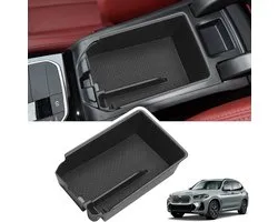 Yumzeco Center Console Organizer Box Compatible with BMW X3 G01 2018 2019 2020 2021 2022 X4 G02 2019 2020 2021 2022 - ShopVlot