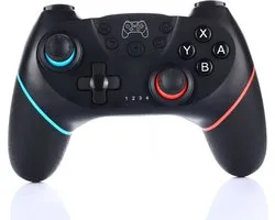 2x manette sans fil adaptée à TOUS les Nintendo Switch et OLED - Poignée ergonomique Gripstand