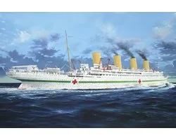 Trumpeter Modelbouwpakket Schepen - 03721 HMHS Britannic - Britse Olympic-klasse Hospitaalschip WWI - Passagiersschip Plastic - 1:200 - Modelbouw