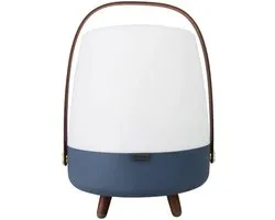 Kooduu Lite-Up PLAY Bleu Océan - Enceinte Bluetooth Sans Fil et Lampe Design LED Danoise en un - jusqu'à plus de 10 heures