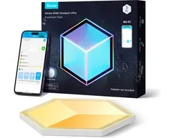 Govee hexagon wall panels uitbreiding - Ultra RGBIC lichtpanelen