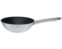 Rösle Moments wokpan, RVS, antiaanbak, 28 cm