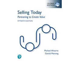 Selling Today: Partnering to Create Value, Global Edition