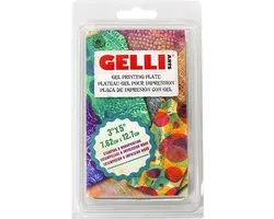 Gelli Arts Gelli Plate Student- drukplaat voor monoprints - rechthoek 3x5 inch