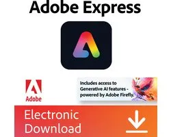 Adobe Express abonnement 12 mois