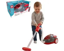 Dirt Devil Speelgoed Stofzuiger met Slang - avec Effets Sonores et Particules Tourbillonnantes - Aspirateur Jouet Sans Fil Garçons et Filles à partir de 3 Ans - 88 x 15 x 12,5 cm - Rouge/Grijs