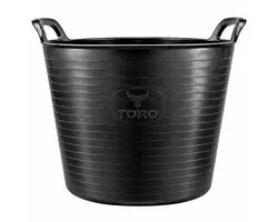 TORO Kuipen - Flexibele kuip - 40 liter - Zwart